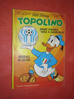 WALT-DISNEY-TOPOLINO-libretto-n-1175-a-originale-mondadori-anni-6070-161184951788