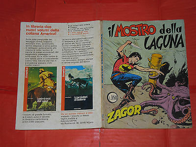 ZAGOR-NO-ZENITH-N42-G-originale-DA-LIRE-250-1973-NOME-ROSSO-GALLIENO-FERRI-162359224908