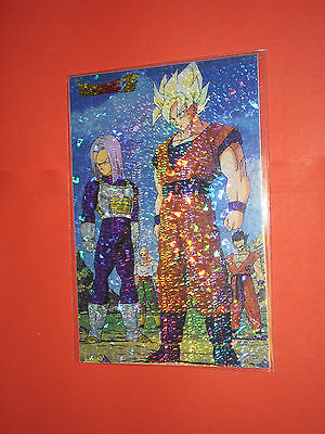 CARTOLINA-DA-COLLEZIONE-DRAGON-BALL-Z-nuova-serie-mettalizate-n1-PD-DB13-141647387099