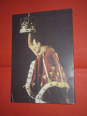 CARTOLINA-DA-COLLEZIONE-dei-cantinti-QUEEN-memorial-concert-n1-ed-limitata-141581978929
