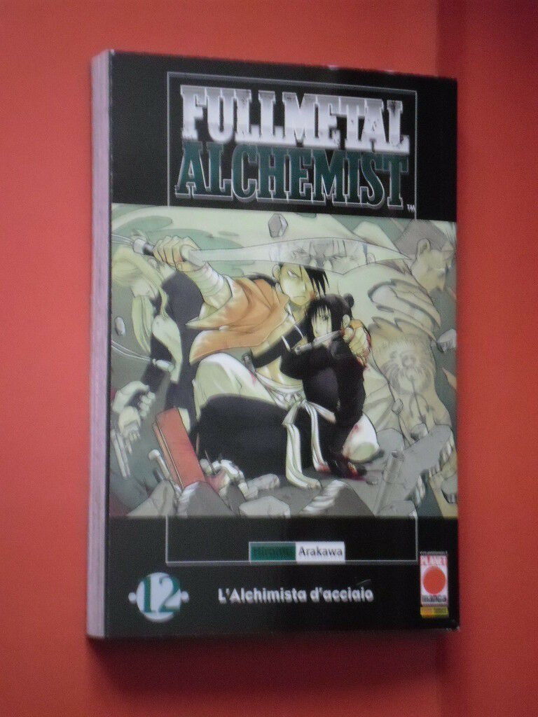 FULLMETAL-ALCHEMIST-N-12-RISTAMPA-senza-ANGOLO-BIANCO-HIROMU-ARAKAWA-PANINI-142771219749