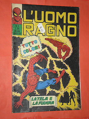 UOMO-RAGNO-spiderman-N-51-prima-SERIE-1-DEL-1972-EDIZIONI-CORNO-usato-161272795359