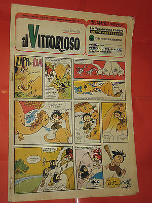 VITTORIOSO-GIORNALE-n10-DEL-1966-SUPPLEMENTO-AVVENIRE-con-jacovitti-JAC-161686856279